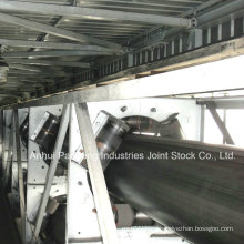 Rubber Pipe Conveyor Belt/Tubular Conveyor Belt Application in Coal Mine